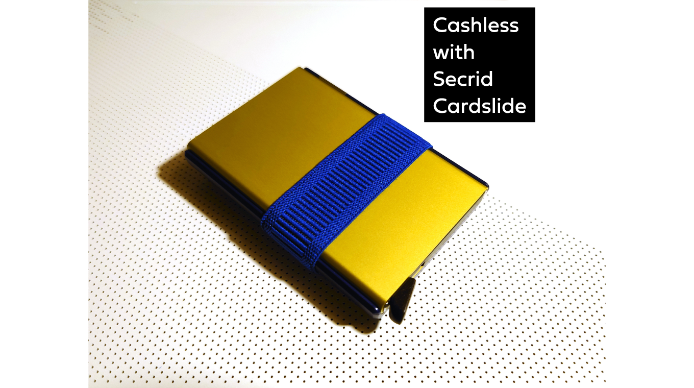 生活をキャッシュレス化するために、財布をSecridにした