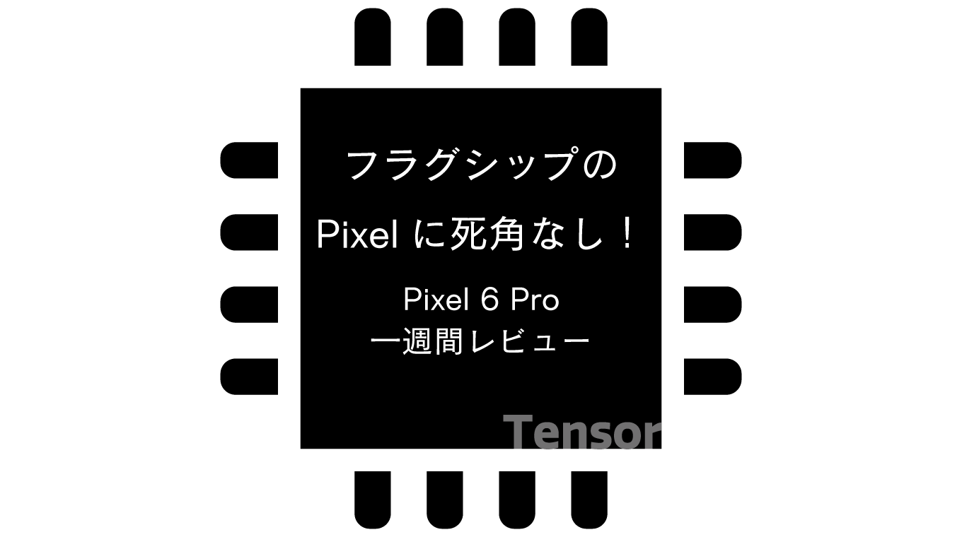 フラグシップのPixelに死角なし！ Pixel 6 Pro一週間レビュー