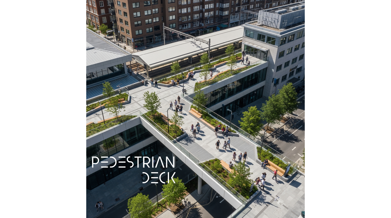 ペデストリアンデッキって固有名詞じゃないんだ