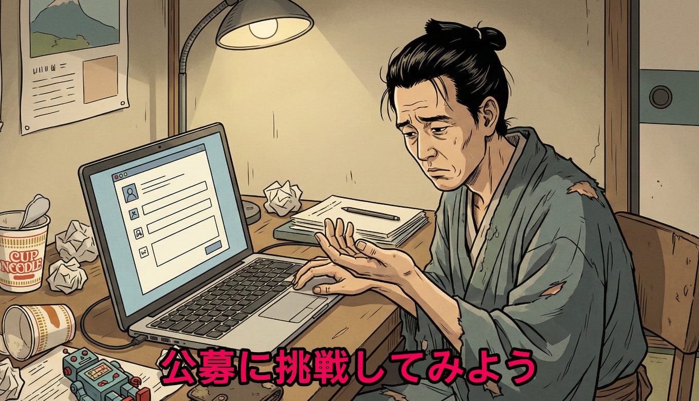 公募に挑戦しよう