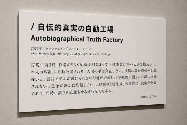 n8n × Bluesky × LLM × Wiki.js で、自分専用Wikiを生成する