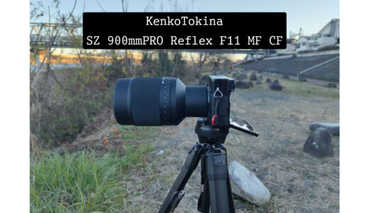 【35mm換算1350mm】 クラファンで買った「SZ 900mmPRO Reflex F11 MF CF」を試してみた
