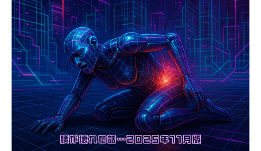 腰が壊れた…2025年11月バージョン